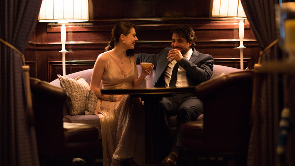 And Intimate Drinks In The American Bar..
